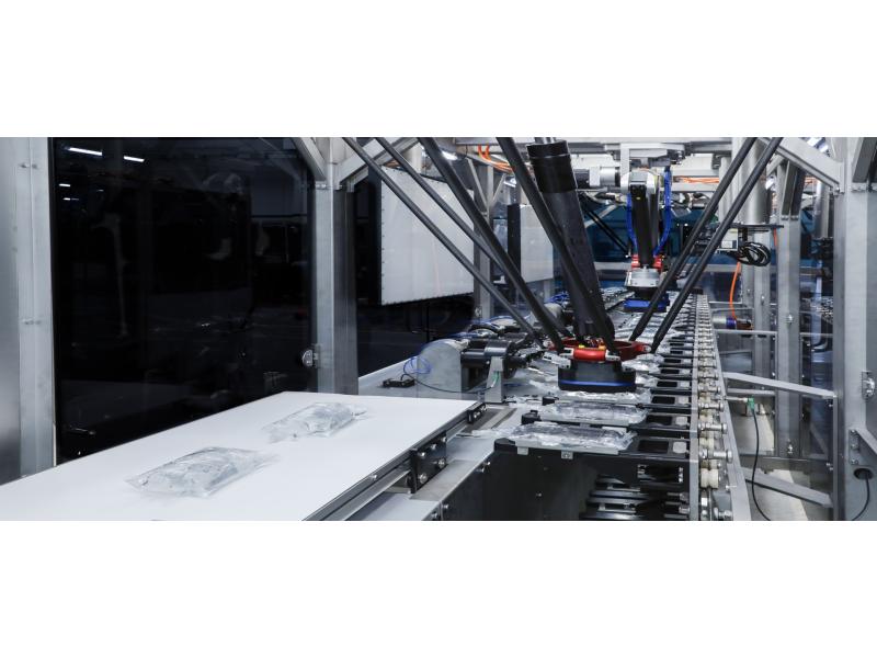 Rotary inspection machines for flexible IV bags for the pharmaceutical industry